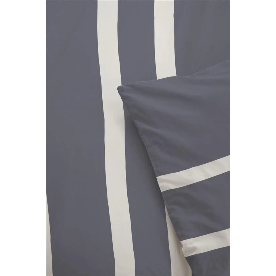 Byrklund - Dekbedovertrek Steady Stripes - 240x220 Cm - Blauw 4 Byrklund - Dekbedovertrek Steady Stripes - 240x220 Cm - Blauw - Afbeelding 2