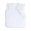 Byrklund - Dekbedovertrek Sleep Softly - 200x220 Cm - Wit -Kwaliteit Geselecteerde Dekbedovertrekkenwinkel 1000012916
