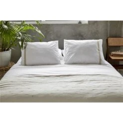 Walra - Dekbedovertrek Timeless Chic - 200x220 Cm - Wit -Kwaliteit Geselecteerde Dekbedovertrekkenwinkel 1000012940 0103