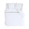 Walra - Dekbedovertrek Timeless Chic - 200x220 Cm - Wit -Kwaliteit Geselecteerde Dekbedovertrekkenwinkel 1000012940