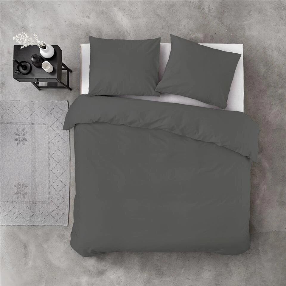 Byrklund - Dekbedovertrek Sleep Softly - 200x220 Cm - Off Black 5 Byrklund - Dekbedovertrek Sleep Softly - 200x220 Cm - Off Black - Afbeelding 3