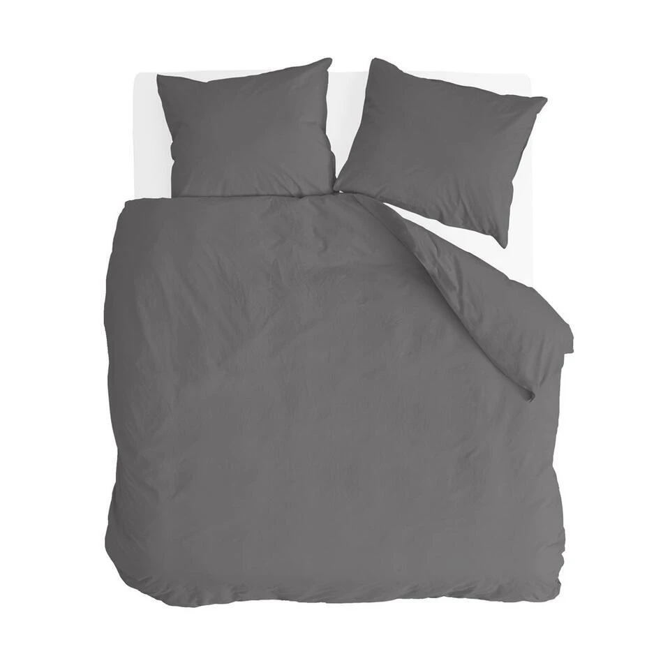 Byrklund - Dekbedovertrek Sleep Softly - 200x220 Cm - Off Black 3 Byrklund - Dekbedovertrek Sleep Softly - 200x220 Cm - Off Black