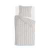 Walra - Dekbedovertrek Preppy Pinstripe - 140x220 Cm - Grijs -Kwaliteit Geselecteerde Dekbedovertrekkenwinkel 1000012962