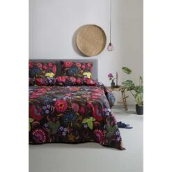 Ten Cate Katoenen Tweepersoons Dekbedovertrek - 200x200/220 - Mirage Zwart -Kwaliteit Geselecteerde Dekbedovertrekkenwinkel 1000023990 0110