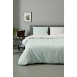 Ten Cate Katoenen Double Face Tweepersoons Dekbedovertrek - 200x200/220 - Malaga -Kwaliteit Geselecteerde Dekbedovertrekkenwinkel 1000024014 0110