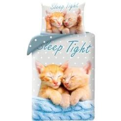 Animal Pictures Dekbedovertrek Sleep - Eenpersoons - 140 X 200 Cm - Katoen
