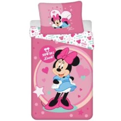 Disney Minnie Mouse Dekbedovertrek Looks - 140 X 200 Cm - Polyester