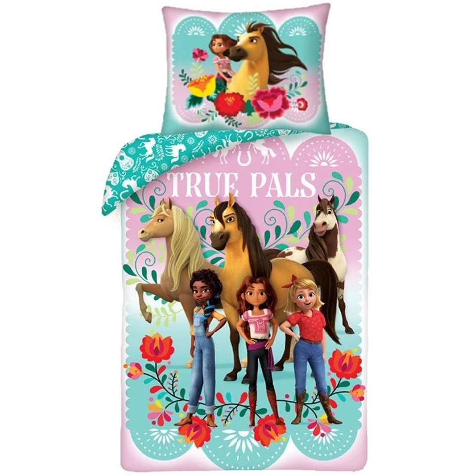 Spirit Dekbedovertrek True Pals - Eenpersoons - 140 X 200 Cm - Katoen 3 Spirit Dekbedovertrek True Pals - Eenpersoons - 140 X 200 Cm - Katoen
