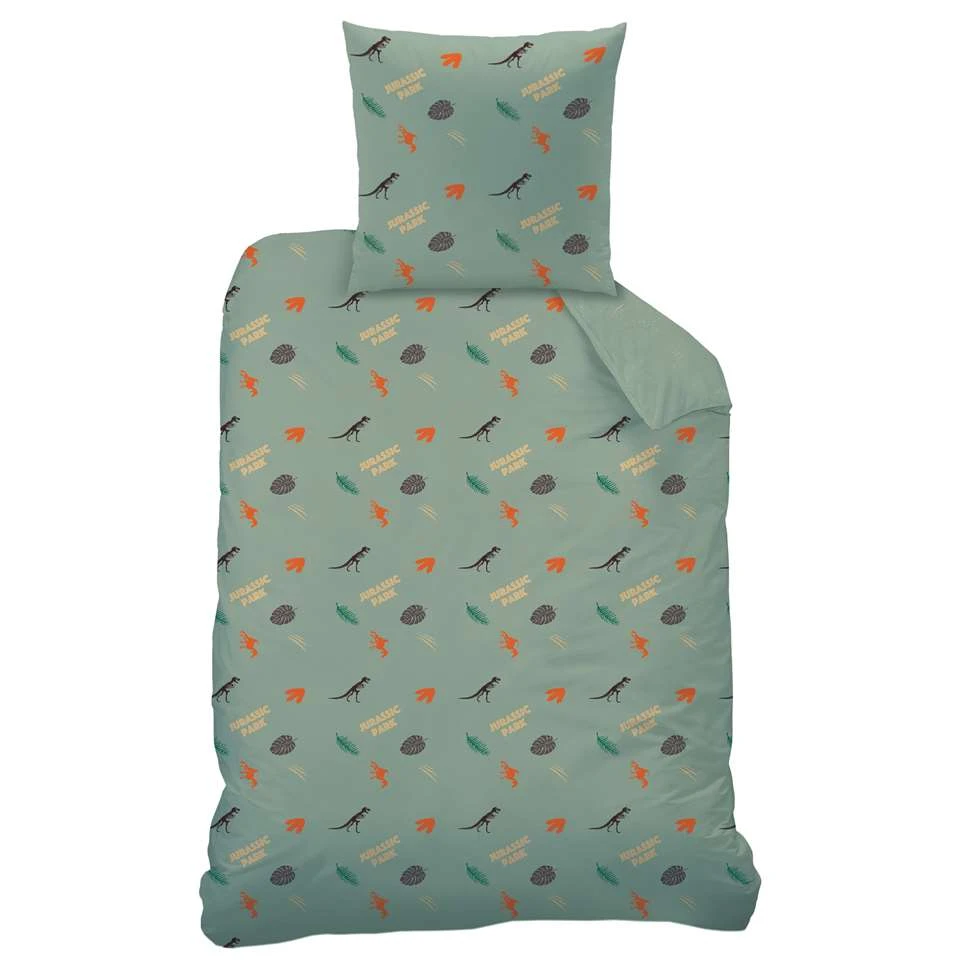 Jurassic World Dekbedovertrek Welcome - Eenpersoons - 140 X 200 Cm - Katoen 5 Jurassic World Dekbedovertrek Welcome - Eenpersoons - 140 X 200 Cm - Katoen - Afbeelding 3