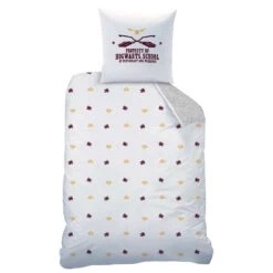 Harry Potter Dekbedovertrek Team Gryffindor - 140 X 200 Cm + 63 X 63 Cm - Katoen -Kwaliteit Geselecteerde Dekbedovertrekkenwinkel 1000025584 0103