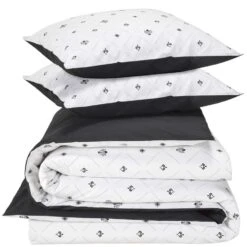 De Witte Lietaer Dekbedovertrek Knight - Lits Jumeaux - 240 X 220 Cm - Katoen -Kwaliteit Geselecteerde Dekbedovertrekkenwinkel 1000028677 0103