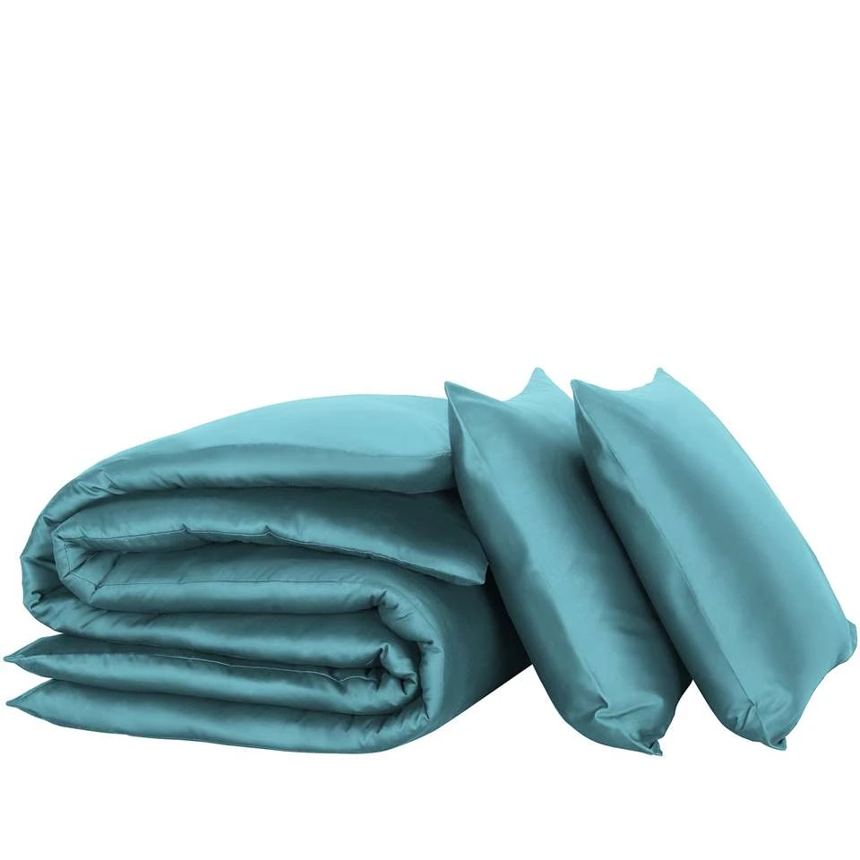 De Witte Lietaer Dekbedovertrek Katoen Satijn Olivia - 200 X 200/220 Cm - Groen 6 De Witte Lietaer Dekbedovertrek Katoen Satijn Olivia - 200 X 200/220 Cm - Groen - Afbeelding 4