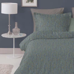 Damai Dekbedovertrek Katoen - 140x200/220cm - Blauw Gestreept Dessin 6 Damai Dekbedovertrek Katoen - 140x200/220cm - Blauw Gestreept Dessin -Kwaliteit Geselecteerde Dekbedovertrekkenwinkel 1000030557 0101