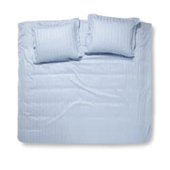 Damai Dekbedovertrek Katoen-satijn - 200x200/220cm - Blauw