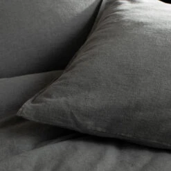 Damai Dekbedovertrek Flanel - 260 X 200/220cm - Grijs -Kwaliteit Geselecteerde Dekbedovertrekkenwinkel 1000030591 0102