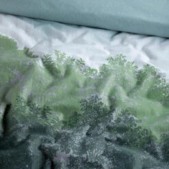 Cinderella Dekbedovertrek Northern Light - Flanel - 240x200/220 Cm - Green -Kwaliteit Geselecteerde Dekbedovertrekkenwinkel 1000030625 0102