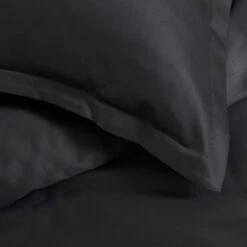 Cinderella Dekbedovertrek Satijn - 260x200/220 Cm - Zwart -Kwaliteit Geselecteerde Dekbedovertrekkenwinkel 1000030674 0102