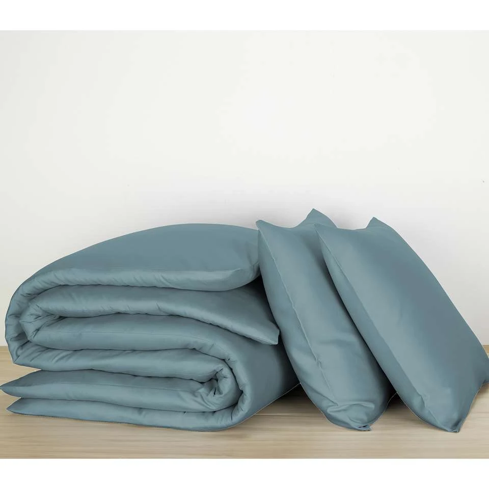 De Witte Lietaer Dekbedovertrek Katoen Satijn Olivia - 240 X 220 Cm - Groen 6 De Witte Lietaer Dekbedovertrek Katoen Satijn Olivia - 240 X 220 Cm - Groen - Afbeelding 4