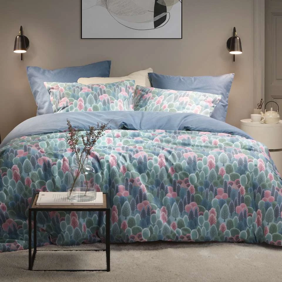 De Witte Lietaer Dekbedovertrek Bavaria - 240 X 220 Cm - Katoen Flanel 5 De Witte Lietaer Dekbedovertrek Bavaria - 240 X 220 Cm - Katoen Flanel - Afbeelding 3