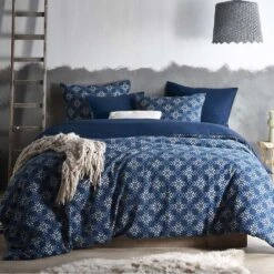 De Witte Lietaer Dekbedovertrek Anzor - 140 X 200/220 Cm - Katoen Flanel -Kwaliteit Geselecteerde Dekbedovertrekkenwinkel 1000032043 0103