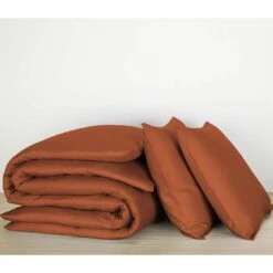 De Witte Lietaer Dekbedovertrek Katoen Satijn Olivia - 260 X 240 Cm - Bruin -Kwaliteit Geselecteerde Dekbedovertrekkenwinkel 1000032057 0102