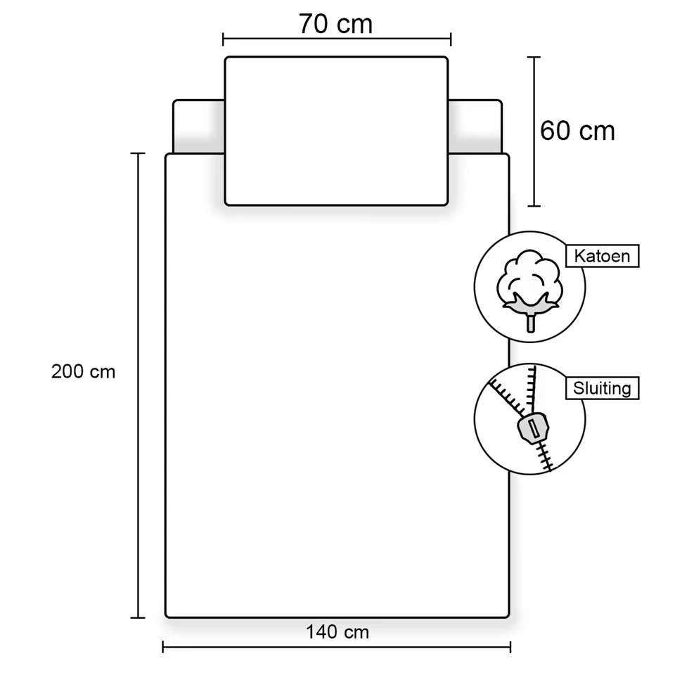 Animal Pictures Dekbedovertrek Wild And Free - 140 X 200 Cm - Katoen 4 Animal Pictures Dekbedovertrek Wild And Free - 140 X 200 Cm - Katoen - Afbeelding 2