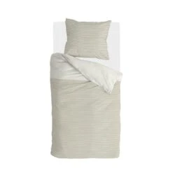 Walra - Dekbedovertrek Remade Blurred Feelings - 140x220 Cm - Zand