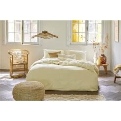 Walra - Dekbedovertrek Vintage Cotton - 140x220 Cm - Geel 9 Walra - Dekbedovertrek Vintage Cotton - 140x220 Cm - Geel -Kwaliteit Geselecteerde Dekbedovertrekkenwinkel 1000034131 0103