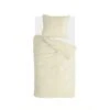 Walra - Dekbedovertrek Vintage Cotton - 140x220 Cm - Geel -Kwaliteit Geselecteerde Dekbedovertrekkenwinkel 1000034131