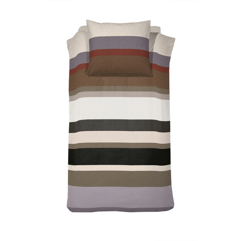 Damai Dekbedovertrek Casa - Katoen - 140x200/220 Cm Casa - Brown 3 Damai Dekbedovertrek Casa - Katoen - 140x200/220 Cm Casa - Brown