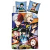 My Hero Academia Dekbedovertrek, Quirk - Eenpersoons - 140 X 200 Cm - Polyester -Kwaliteit Geselecteerde Dekbedovertrekkenwinkel 1000034598