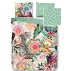 HIP Dekbedovertrek "Verda" - Multi - (140x220 Cm) -Kwaliteit Geselecteerde Dekbedovertrekkenwinkel 1000034755 0103