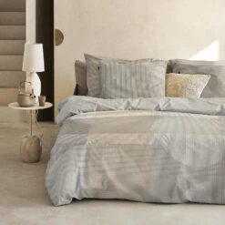 Damai Dekbedovertrek Base - Katoen - 260x200/220 Cm - Beige -Kwaliteit Geselecteerde Dekbedovertrekkenwinkel 1000034813 0102