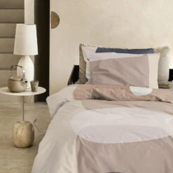 Damai Dekbedovertrek Miro - Katoen - 140x200/220 Cm - Double Cream -Kwaliteit Geselecteerde Dekbedovertrekkenwinkel 1000034971 0101