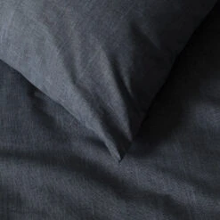 Cinderella Dekbedovertrek Lyn - Katoen - 200x200/220 Cm - Anthracite -Kwaliteit Geselecteerde Dekbedovertrekkenwinkel 1000034975 0102