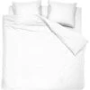 Damai Dekbedovertrek Organic Satijn White-Lits-jumeaux (240 X 200/220 Cm) -Kwaliteit Geselecteerde Dekbedovertrekkenwinkel 1000034982