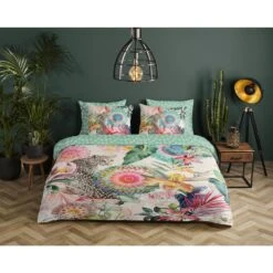 HIP Dekbedovertrek "Verda" - Multi - (240x220 Cm) -Kwaliteit Geselecteerde Dekbedovertrekkenwinkel 1000035001 0101