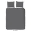 HIP Dekbedovertrek "" - Grijs - (140x220 Cm) -Kwaliteit Geselecteerde Dekbedovertrekkenwinkel 1000035185