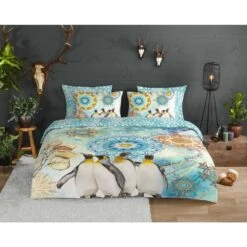 HIP Dekbedovertrek "Pinga" - Multi - (140x220 Cm) -Kwaliteit Geselecteerde Dekbedovertrekkenwinkel 1000035194 0101