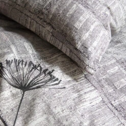 Damai Dekbedovertrek Warda - Katoen - 240x200/220 Cm - Anthracite -Kwaliteit Geselecteerde Dekbedovertrekkenwinkel 1000035233 0102