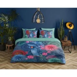 HIP Dekbedovertrek "Ofelia" - Multi - (240x220 Cm) -Kwaliteit Geselecteerde Dekbedovertrekkenwinkel 1000035237 0101