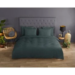 Good Morning Dekbedovertrek "Uni D.Green" - Groen - (200x220 Cm) 7 Good Morning Dekbedovertrek "Uni D.Green" - Groen - (200x220 Cm) -Kwaliteit Geselecteerde Dekbedovertrekkenwinkel 1000035734 0101