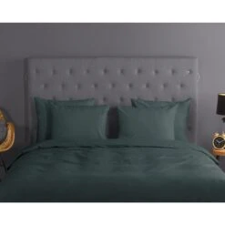 Good Morning Dekbedovertrek "Uni D.Green" - Groen - (200x220 Cm) 9 Good Morning Dekbedovertrek "Uni D.Green" - Groen - (200x220 Cm) -Kwaliteit Geselecteerde Dekbedovertrekkenwinkel 1000035734 0110