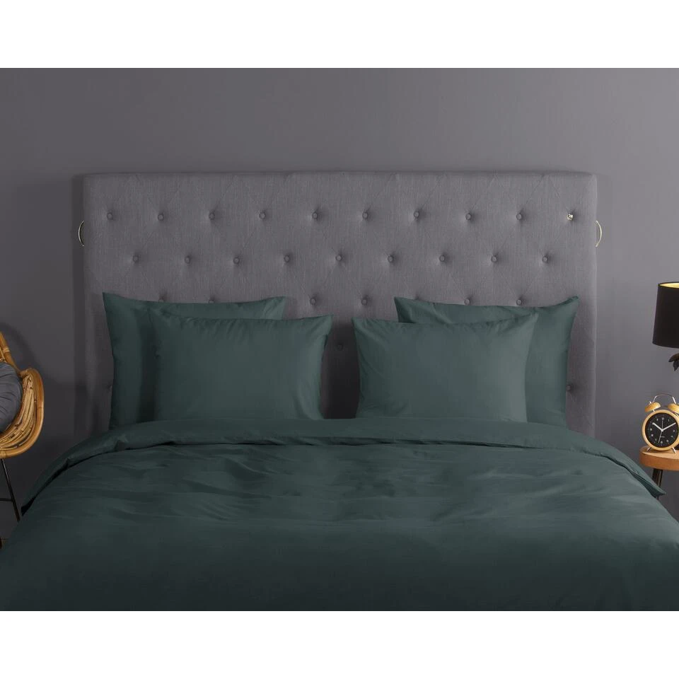 Good Morning Dekbedovertrek "Uni D.Green" - Groen - (200x220 Cm) 6 Good Morning Dekbedovertrek "Uni D.Green" - Groen - (200x220 Cm) - Afbeelding 4