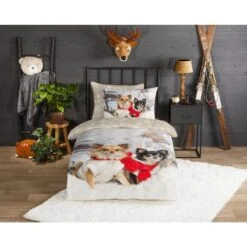 Good Morning Dekbedovertrek "Chihuahua" - Multi - (140x220 Cm) -Kwaliteit Geselecteerde Dekbedovertrekkenwinkel 1000035740 0101