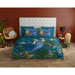 Good Morning Dekbedovertrek "Samantha" - Petrol - (200x220 Cm) 7 Good Morning Dekbedovertrek "Samantha" - Petrol - (200x220 Cm) -Kwaliteit Geselecteerde Dekbedovertrekkenwinkel 1000035786 0101