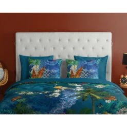 Good Morning Dekbedovertrek "Samantha" - Petrol - (200x220 Cm) 8 Good Morning Dekbedovertrek "Samantha" - Petrol - (200x220 Cm) -Kwaliteit Geselecteerde Dekbedovertrekkenwinkel 1000035786 0110