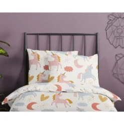 Good Morning Dekbedovertrek "Unilove" - Multi - (100x135 Cm) -Kwaliteit Geselecteerde Dekbedovertrekkenwinkel 1000035817 0110