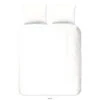 Good Morning Dekbedovertrek "uni White" - Wit - (200x220 Cm) -Kwaliteit Geselecteerde Dekbedovertrekkenwinkel 1000035882
