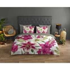 Good Morning Dekbedovertrek "Fleurie" - Multi - (140x220 Cm) -Kwaliteit Geselecteerde Dekbedovertrekkenwinkel 1000035894 0101